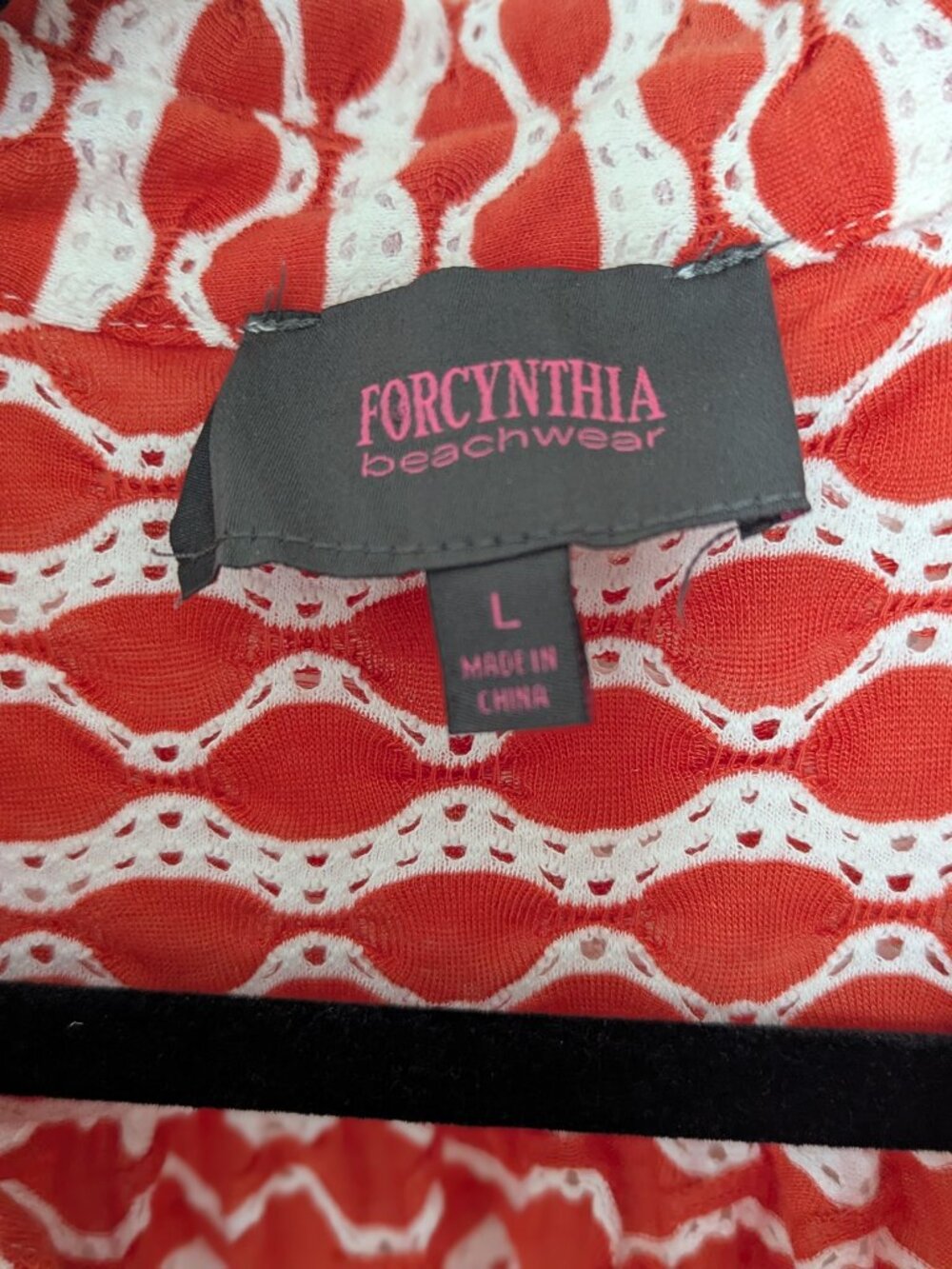 FORCYNTHIA Beachwear - Swimsuit Coverup - Size L - Picture 6 of 7
